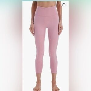 High Waist Yoga Pants 7/8 Length Tummy Control Sz XS